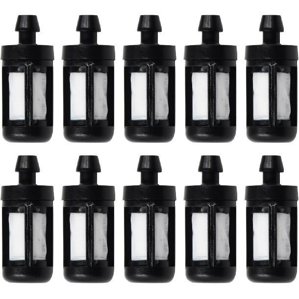 0000 350 3504 10 Pcs Fuel Filter For Stihl Chainsaw 0000 350 3500 017-038 MS170 MS250 MS180 MS290 MS181 MS201 TS400 TS410 TS420 Replace for