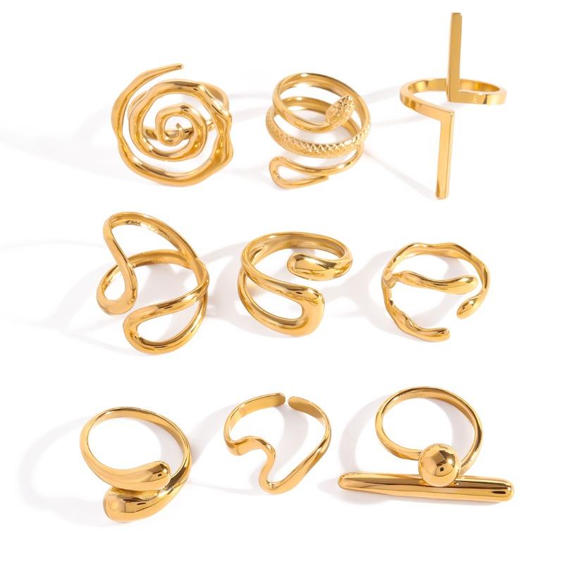 Ring - Small-scale High-end Hand Jewelry - Titanium Steel Jewelry - Stainless Steel Accessories