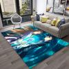 Sword Art Online SAO Novel Cartoon Carpet Rug for Home Living Room Bedroom Sofa Doormat Decor,kids Area Rug Non-slip Floor Mat