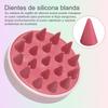 Silicone Shampoo Brush Head Scalp Massage Comb Hair Washing Comb Body Massage Brush Bath Shower Brush Salon Hairdressing Tool