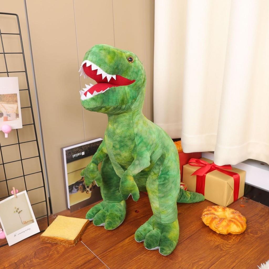 Rex Cartoon Tyrannosaurus Animal Stuffed Doll Dinosaur Plush Toy Gift Birthday