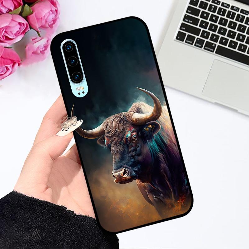 For Huawei P30 Pro Case P 30 Fashion Painted TPU Silicone Soft Phone Cover For Huawei P30 lite Coque Bumper Nova 4e Funda Capa