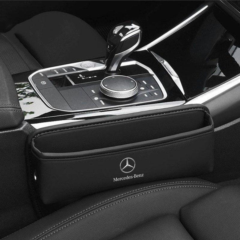 Multifunction Car Seat Gap Organizer Seat Crevice Slot Storage Box for Mercedes Benz A B C E S Class CLA CLS SLK GLA GLC GLB GLK