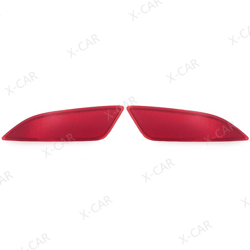 2PCS For Toyota Camry 2015 2016 Rear Bumper Reflector Brake Lamp Warming Tail Light
