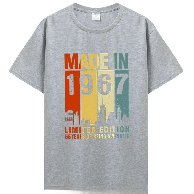 Vintage 1967 TShirt Limited Edition Limited Edition Men Women Birthday Gifts Graphic T Shirt Clothing