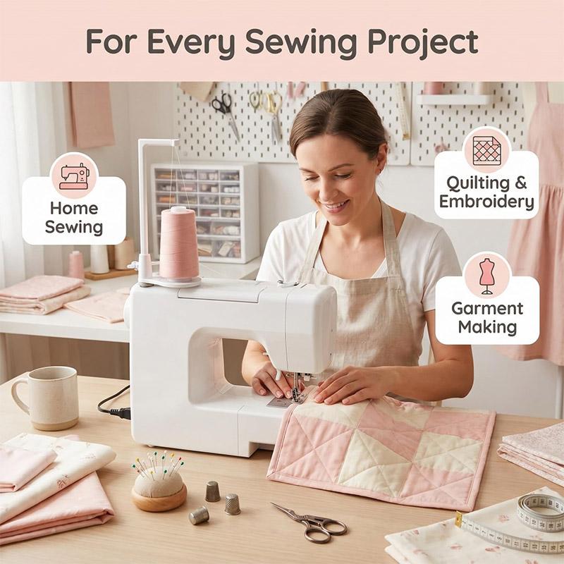 Large Capacity Thread Spool Stand Universal Household Spool Holder Anti-tangle Guide 3d Printed Spool Bracket Tool Sewing Lover