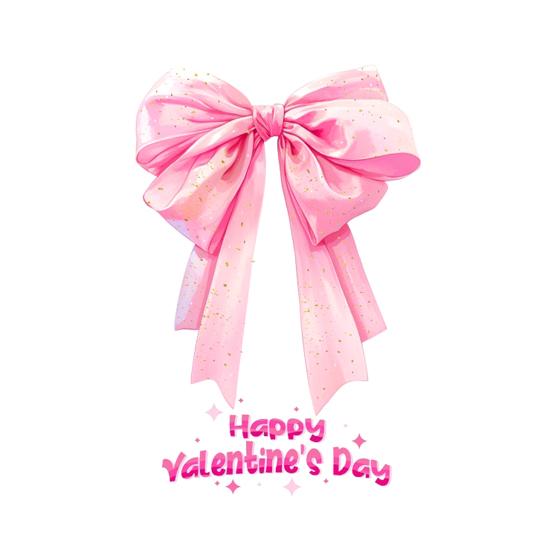 

Valentine s Day Window Cling PVC Pink Letter Heart Static Bow Love Removable Waterproof Glass Sticker Wedding