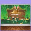 St.patrick's Day Backdrop Banner Decor 180*115cm/70*45in Photo Background Irish Festival