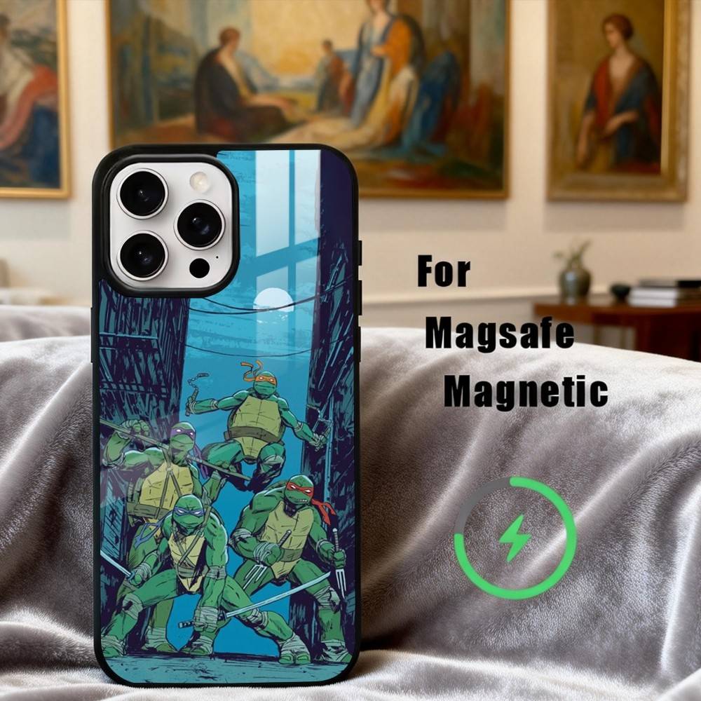 T-Teenage Mutant-t Ninja T-Turtles-s Phone Case For iPhone 17,16,15,14,13,12,Plus,Pro,Max for Magsafe Magnetic Wireless Charging