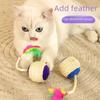 Sisal Ball Cat Teaser & Teeth Grinding Toy Set for Kittens