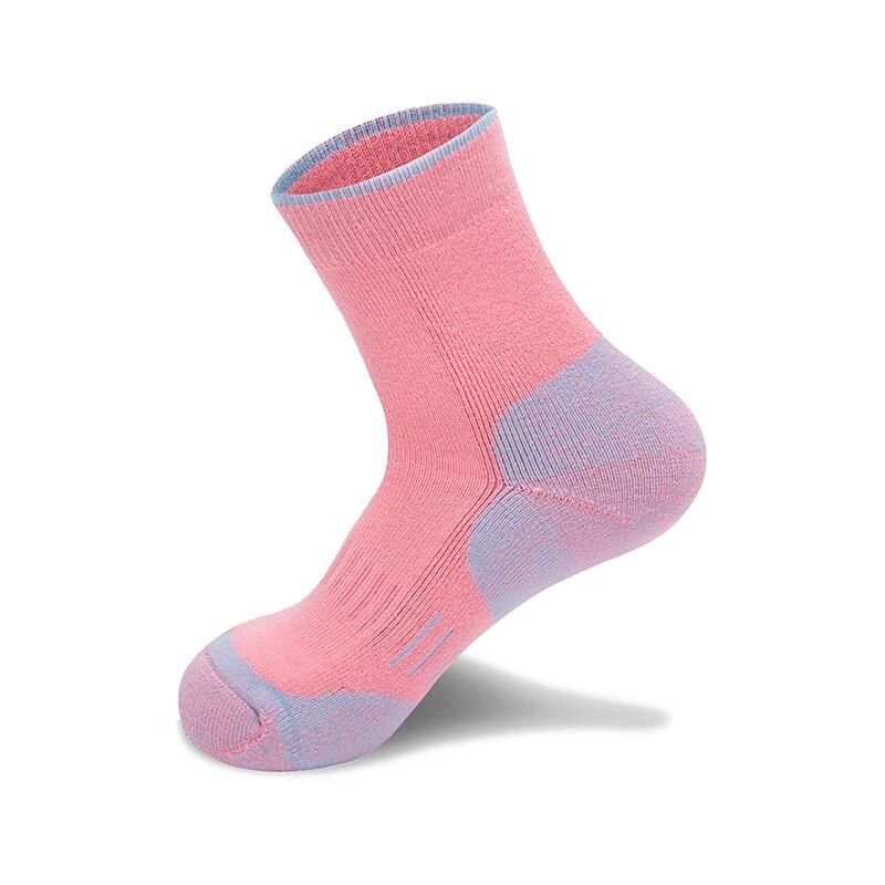 TFO Merino Wool Socks, Breathable Outdoor Sports Running Socks, Hiking And Mountaineering Socks 2902413, Women's Pink