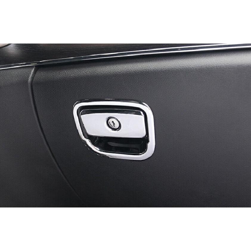 For Jeep Grand Cherokee 11-2021 Chrome Co-Pilot Storage Box Handle Cover Trim