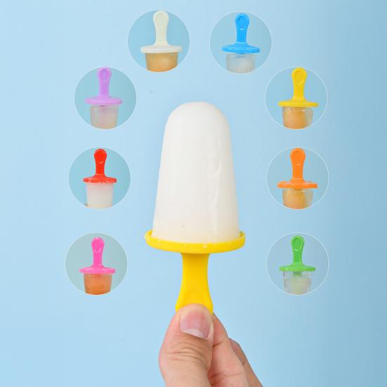 Silicone Popsicles Molds BPA-Free Easy Release Ice Pop Mold with Sticks