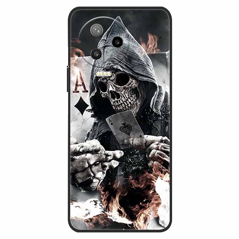 Etui do Infinix Note 12 2023 Note12 Pro 4G NFC Miękki silikon TPU Tylna osłona do Infinix Note 12 X676C 2023 Etui na telefon Czarny