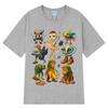 Italian Brainrot Funny Meme Graphic T-shirt Tralalero Tralala Tung Tung Tung Sahur Ballerina Capuchina Brr Brr Patapim T Shirts