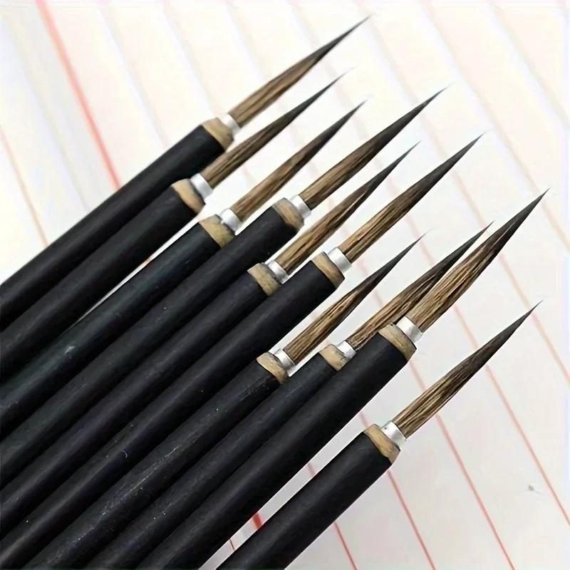 One Set/three Piece Set of Hook and Loop Pens, Large, Medium, and Brush Brushes, Calligraphy Gongbi, Detail Brushes