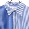 Nepoužitá VAST222 19ss vyrobeno v Japonsku pruhovaná košile s dlouhým rukávem 2 modrá Pánská Použitá