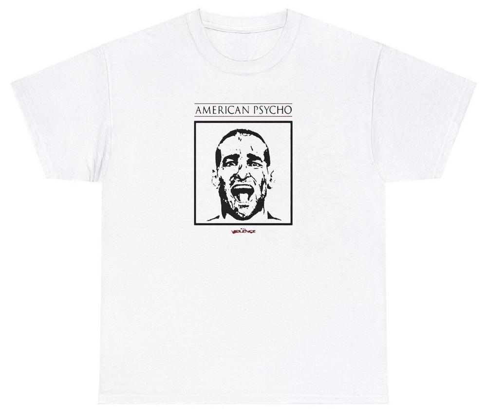 Футболка Шона Стрикленда Смешная Американский Психо Любитель UFC Республиканская Сумасшедшая Футболка Унисекс XL