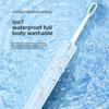 New Electric Toothbrush Adult Bright White Automatic Charging Waterproof Sonic Soft Bristle Brush Children's Men's and Women's Couple Set