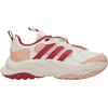 Adidas Comfortable And Trendy Slip Resistant Abrasion Resistant Low top Kids Lifestyle Shoes White/Pink Kids' JR3336