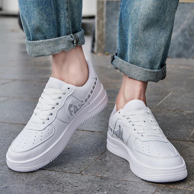 Buy Women Men's Shoes AF1 Low-cut Sneakers Air Force One New White Shoes  with Hooks at affordable prices — free shipping, real reviews with photos —  Joom