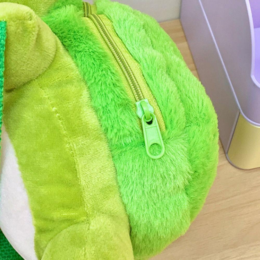 Doll Children Backpack Plush Cartoon Animal Shoulder Bag Creative Turtle Crossbody Bag  Gift