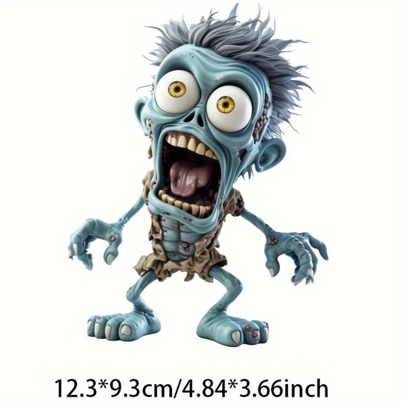 Surprised Skull Man motorcycle stickers car window body decoration motorbike fuel tank waterproof decals