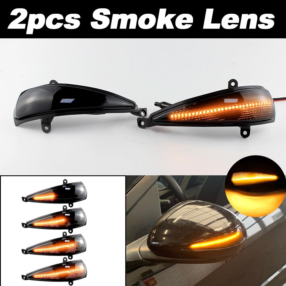 

2pcs Amber LED Dynamic Side Rearview Mirror Lights Turn Signal Indicator Lamps For Honda Civic Hatchback 05-12 OEM#: 631112715L