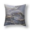Modern light luxury simple fashion marble pattern set sofa chair office car bed cushion cover room home decoration pillowcase