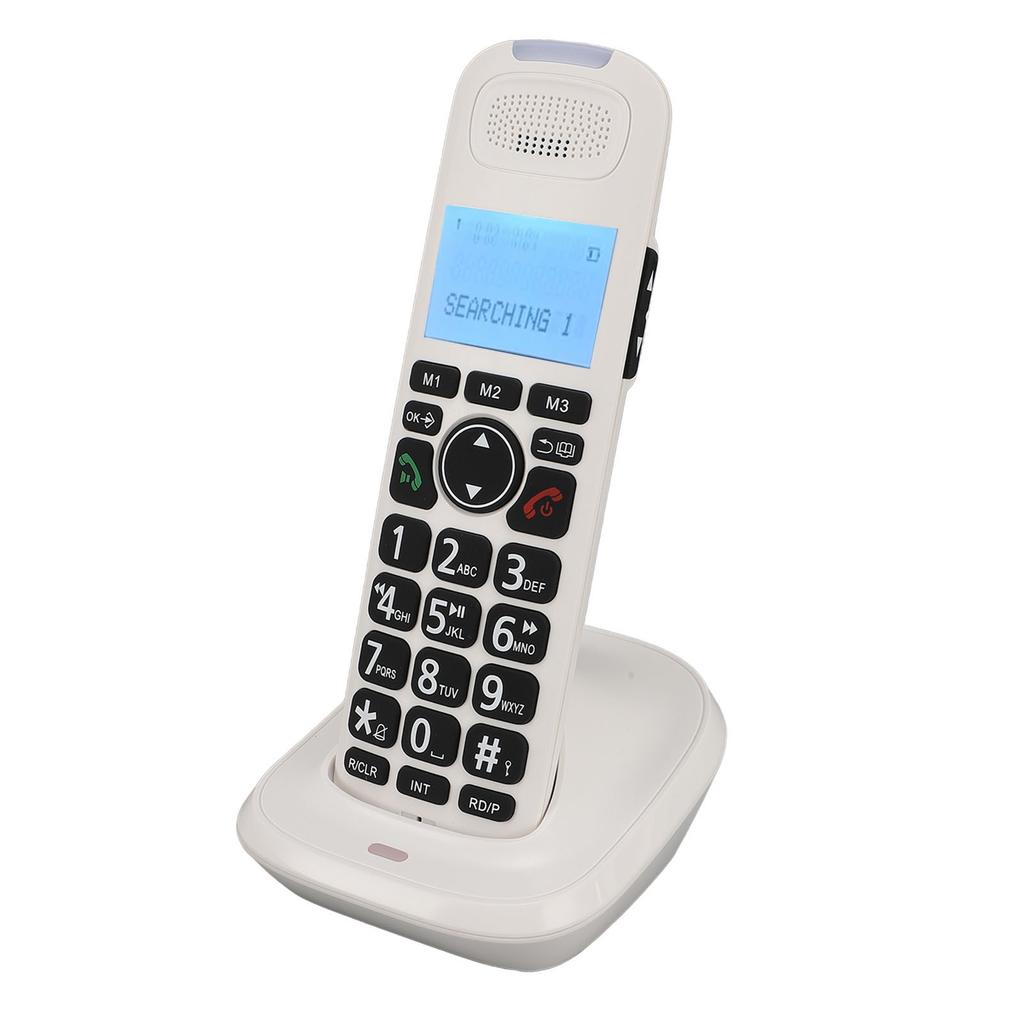 Corded and Cordless Phone 2in Screen Expandable Big Button with Answering Machine Call Blocking Photo Dial Bilingual