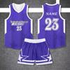 Kids' Basketball Training and Competition Uniform Set