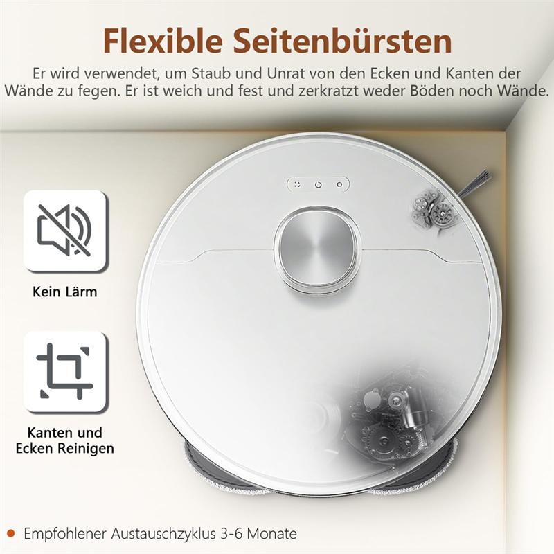 A78E-For Dreame L10s Pro Ultra Heat, L10s Ultra Gen 2,Mova E30 Ultra Accessories Replacement Parts Main Brush,Filters