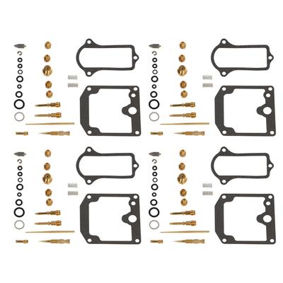 4 Pcs Motorcycle Cab Rebuild Set Motorcycle Carburetor Repair Kit Cab Rebuild Overhaul Set