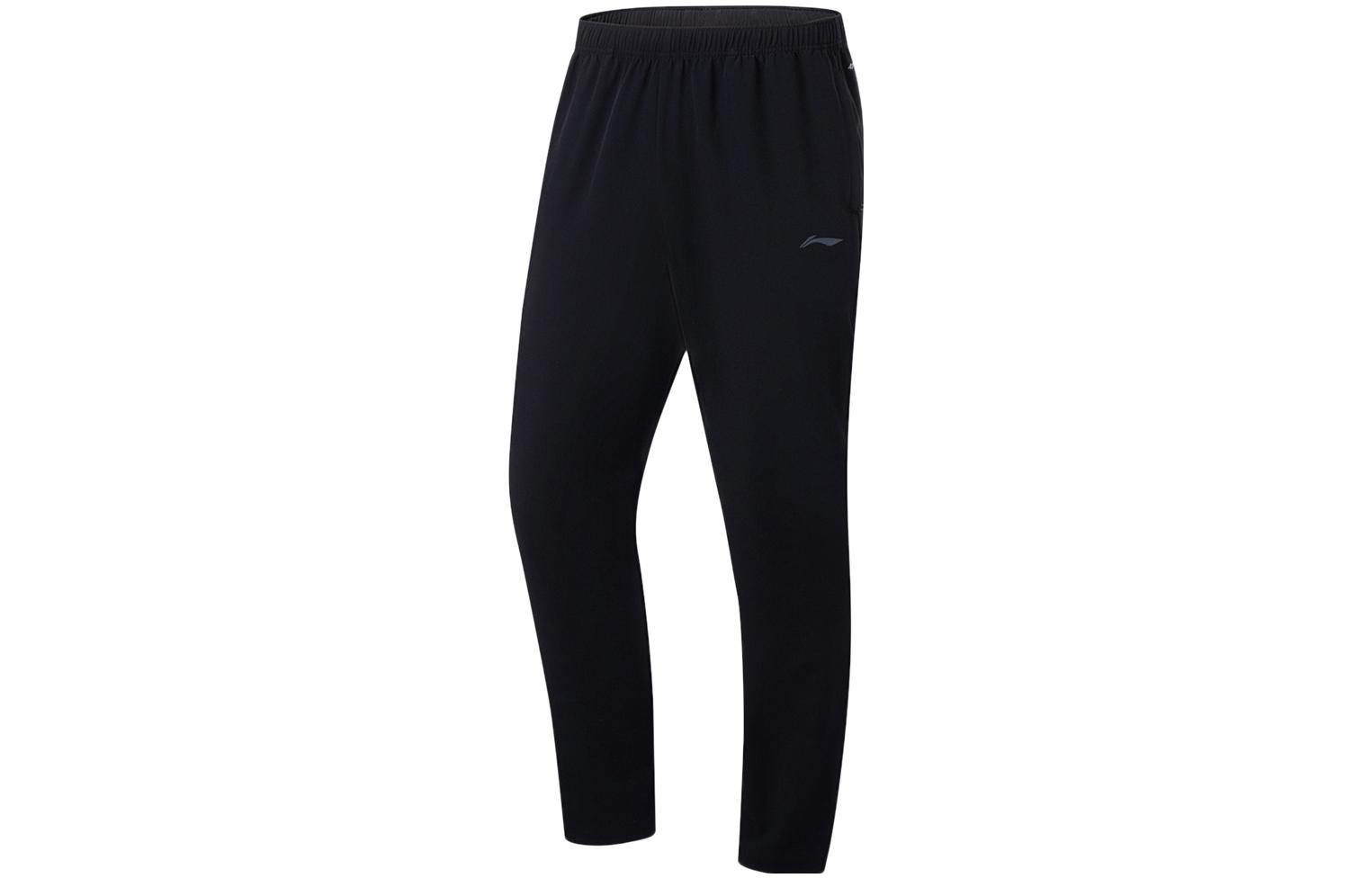 Li Ning Fitness Series Knitted Sweatpants Men s Black AYKU657-1 XL