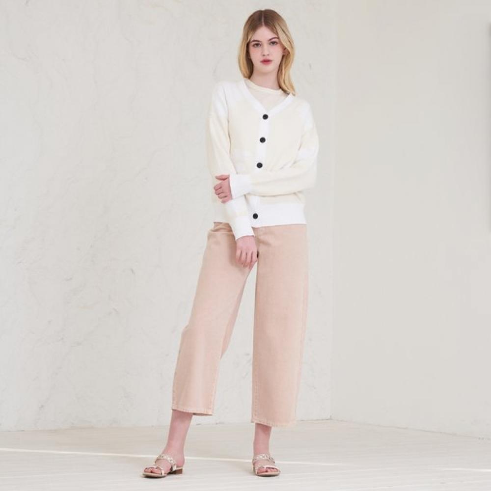 Lipbbam Organic Cotton Jacquard Cardigan Hk Lcs501 Crwh 01