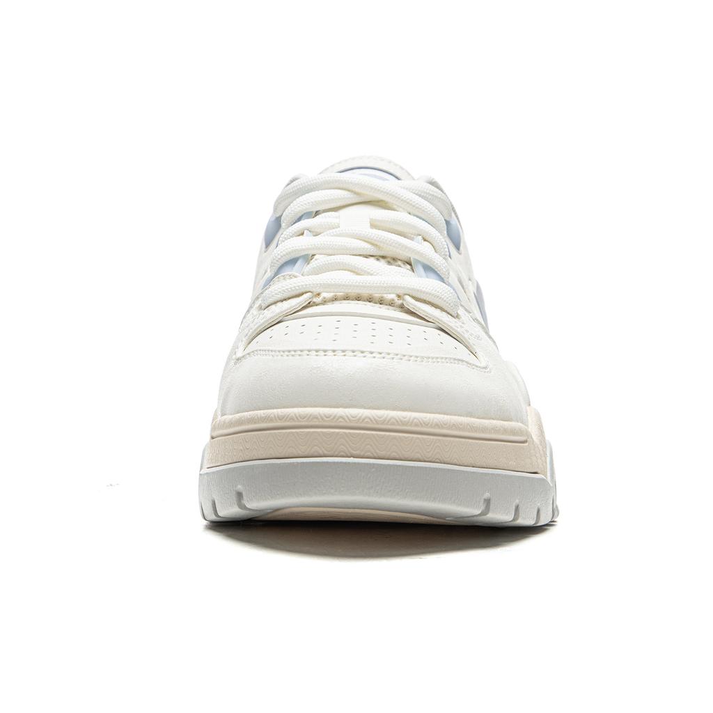 Li Ning Classic Versatile Fashion Thick Sole Comfortable Rebound Non-Slip Wear-Resistant Breathable Increased Height Low-Top Skate Shoes AGCW165-2