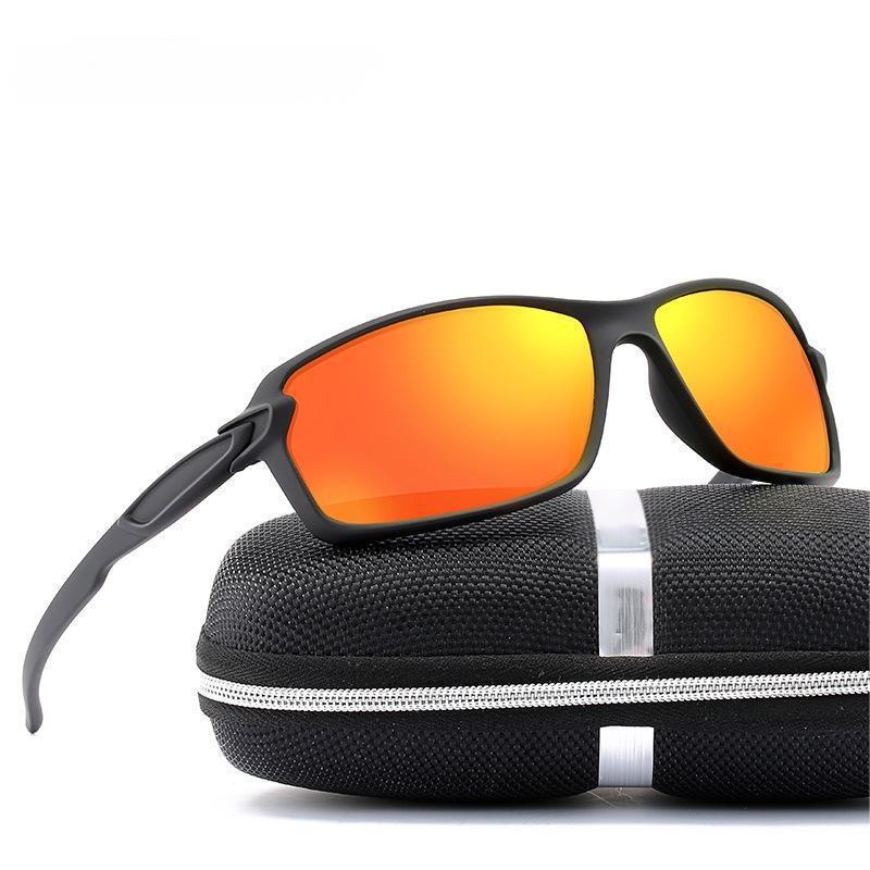 Men's Stylish HD Sunglasses - Colorful, Anti-Glare & UV Protection