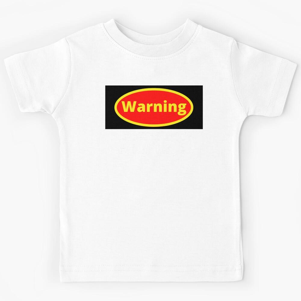 Beware of Guitar Player Kids T-Shirt 100