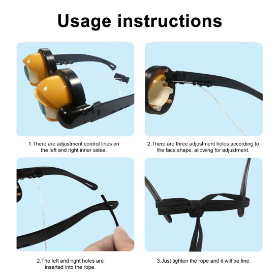 Winking Eyes Glasses Funny Novelty Booth Prop for Blinking Glasses Prank Photo Parties Performances Events