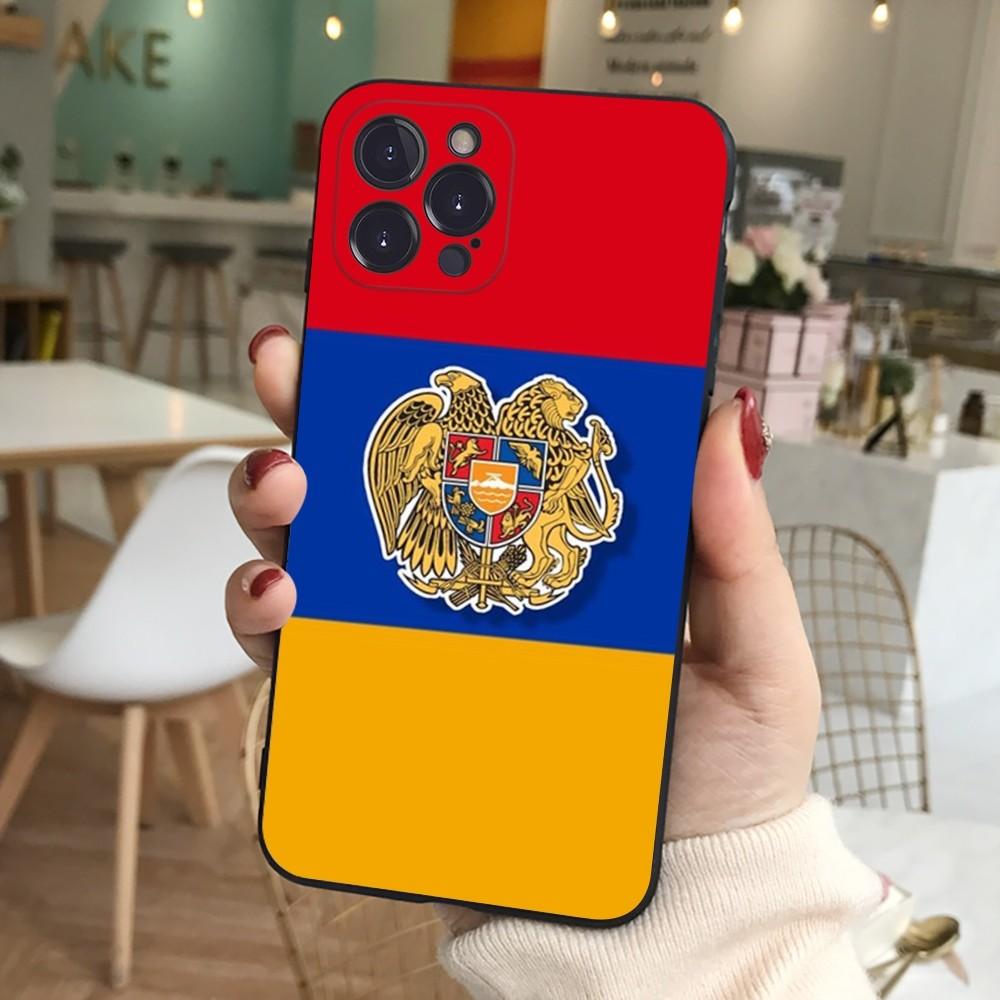Armenia Armenians Flag Phone Case For iPhone 15 14 11 12 13 Mini Pro XS Max Cover 6 7 8 Plus X XR SE 2020 Funda Shell