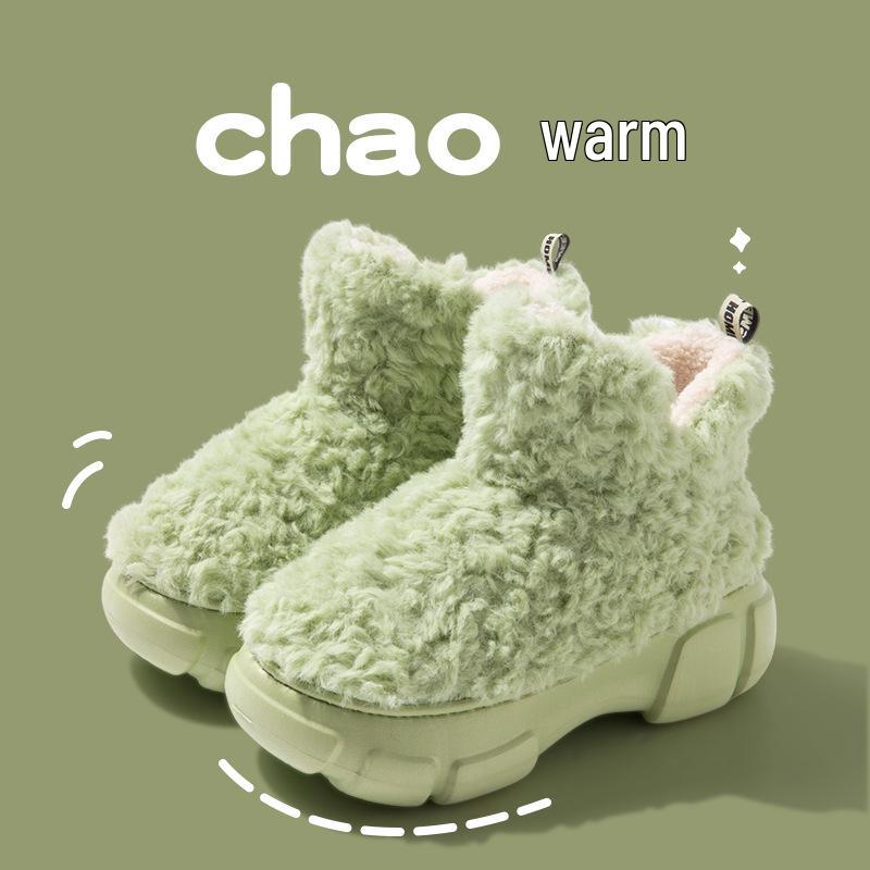 

Жіночі зимові корейського стилю флісові непромокальні EVA снігоходи 38-39 зелений