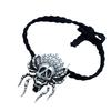 Spider Skull Hair Rope Hair Scrunchie for Female 3D Punk Hairbands Teens Girl Vintage Hair Elastic Ponytail Hair Holder