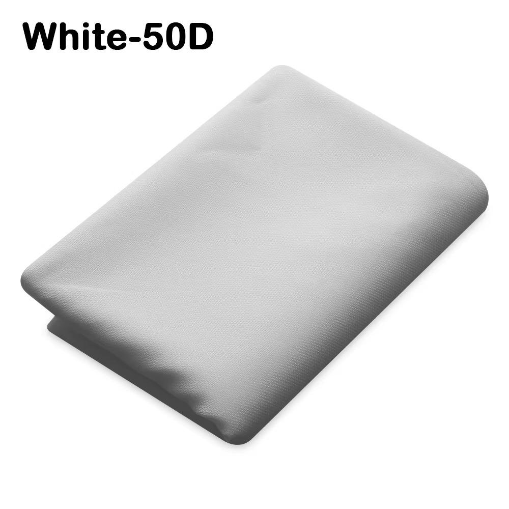 30D/50D/75D Iron-On Interlining Fabric Polyester Black Single-Sided Adhesive Lining DIY Lightweight Fusible