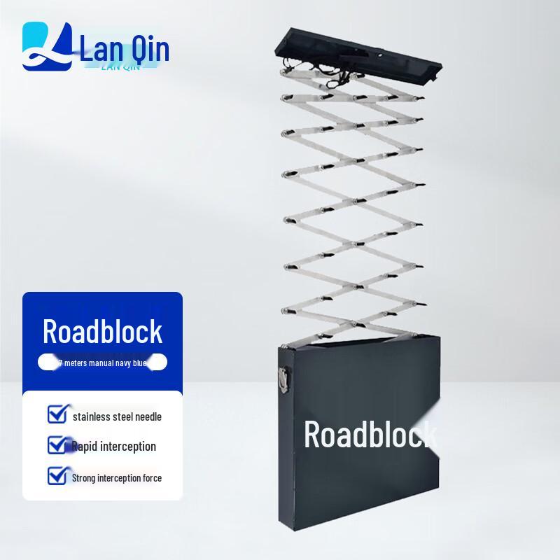Retractable Vehicle Roadblock