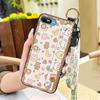 Durable Back Cover Phone Case For Itel A25/A35/A25 Pro Wrist Strap Lanyard Ring Kickstand Protective Shockproof Cartoon