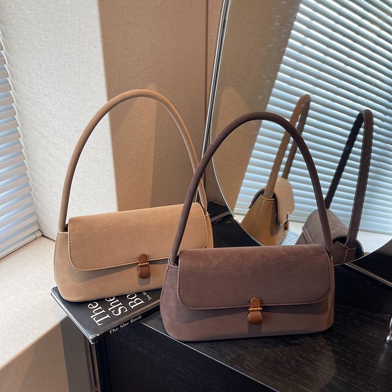 Luxury Brand Crossbody Bags for Women Fashion Design Underarm Woman Shoulder Bag Female Handbag and Purses Solid Color