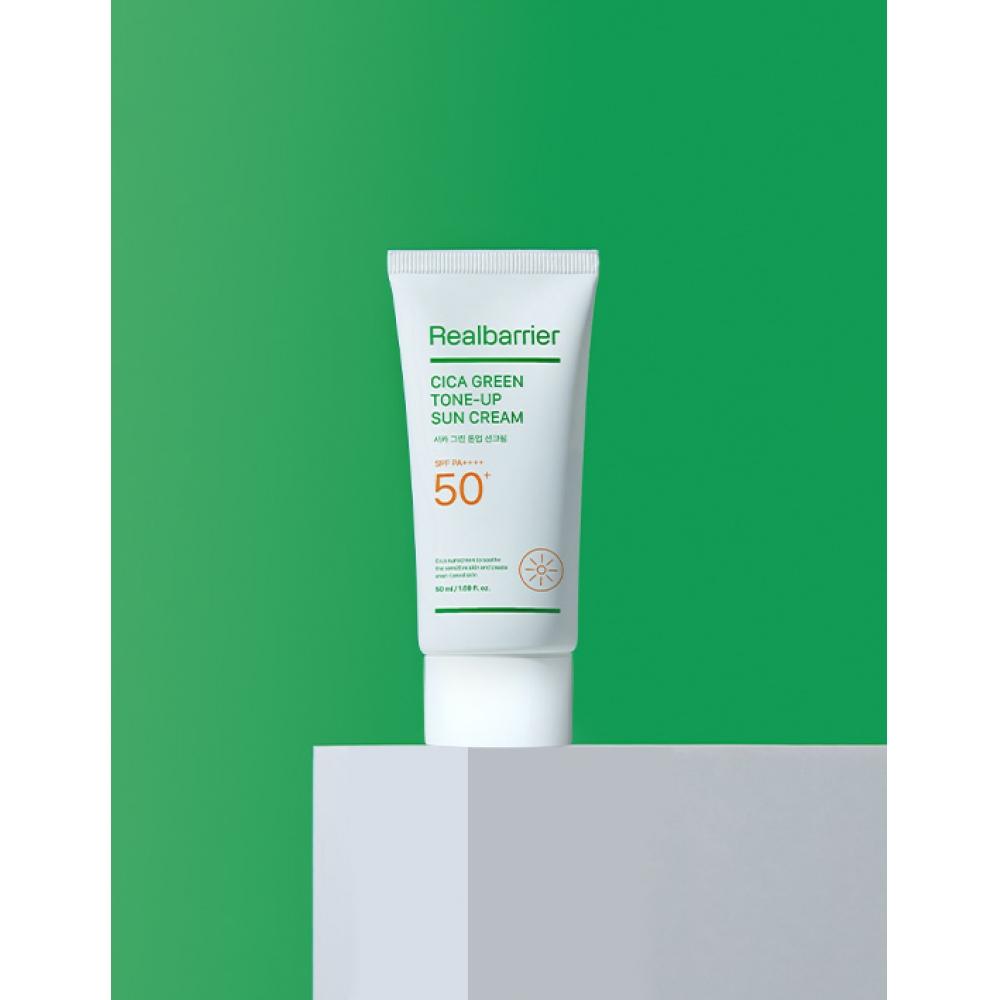 Real Barrier Cica Green Tone Up Suncream 50ml
