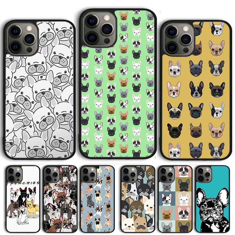 French Bulldog Phone Case For iPhone 17 Air 15 16 Cover 11 13 14 Pro Max 12 Plus Max Fundas