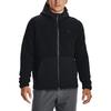 Under Armour Micro Casual Fleece Full Zip Hoodie Men jackets Black 1366718-001