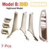 Original Right Hand Drive RHD For BMW 5 Series F10 F11 Beige Black Car Interior Inner Door Handle Panel Pull Trim Cover